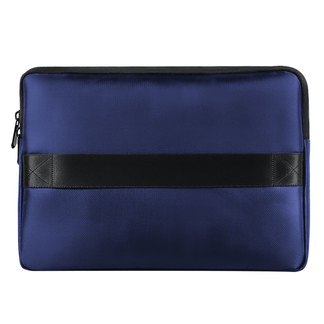 ZenPack Laptop Sleeve X Folio for MacBook & Laptops up to 14 Inches with Scratch-Proof Lining (Osaka Blue) - OKAMI
