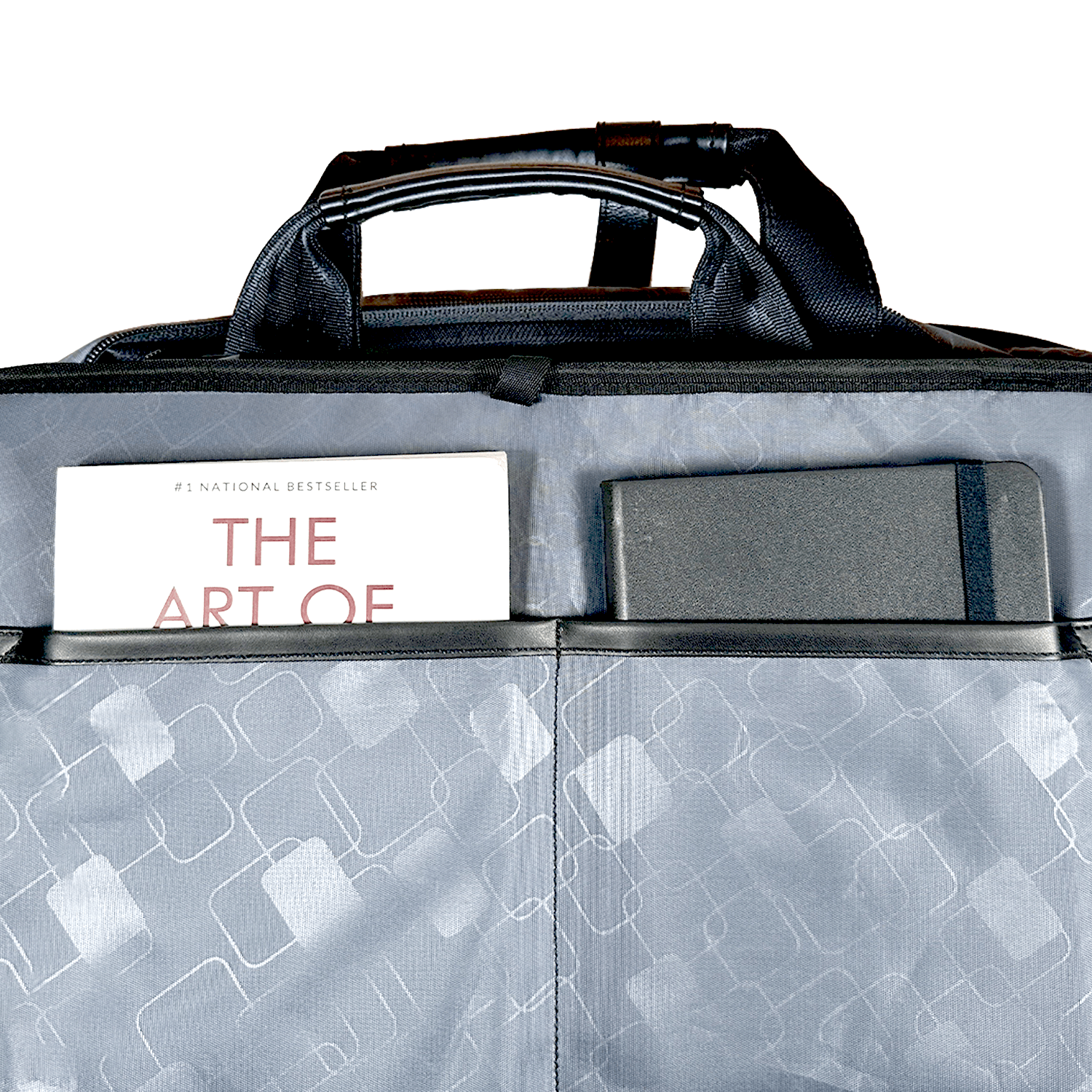 ZenPack Classic Laptop Messenger Bag X Briefcase for Laptops up to 15.6 inches with Advanced Organizer (Obsidian Black) - OKAMI