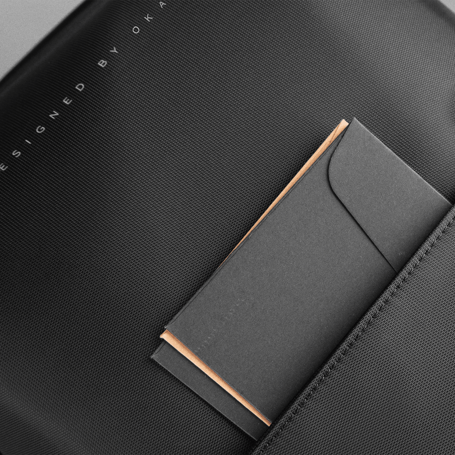 GoPack Classic Anti-Theft Laptop Backpack for Laptops up to 15.6 inches with Tech Organizer (Black) - OKAMI