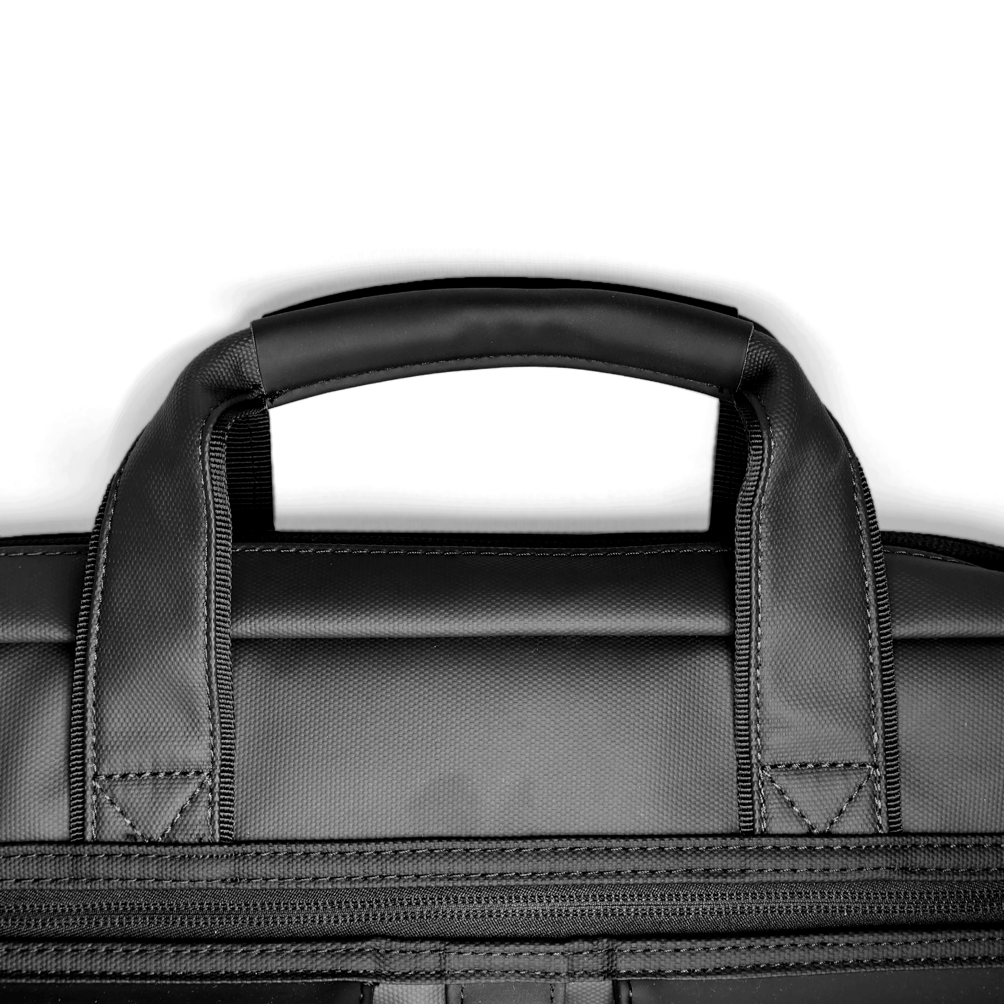 Zenpack Cargo Laptop Messenger Bag X Briefcase - DUAL USB with Type-C Port for Fast-Charging for Laptops up to 15.6 inches (Obsidian Black) - OKAMI