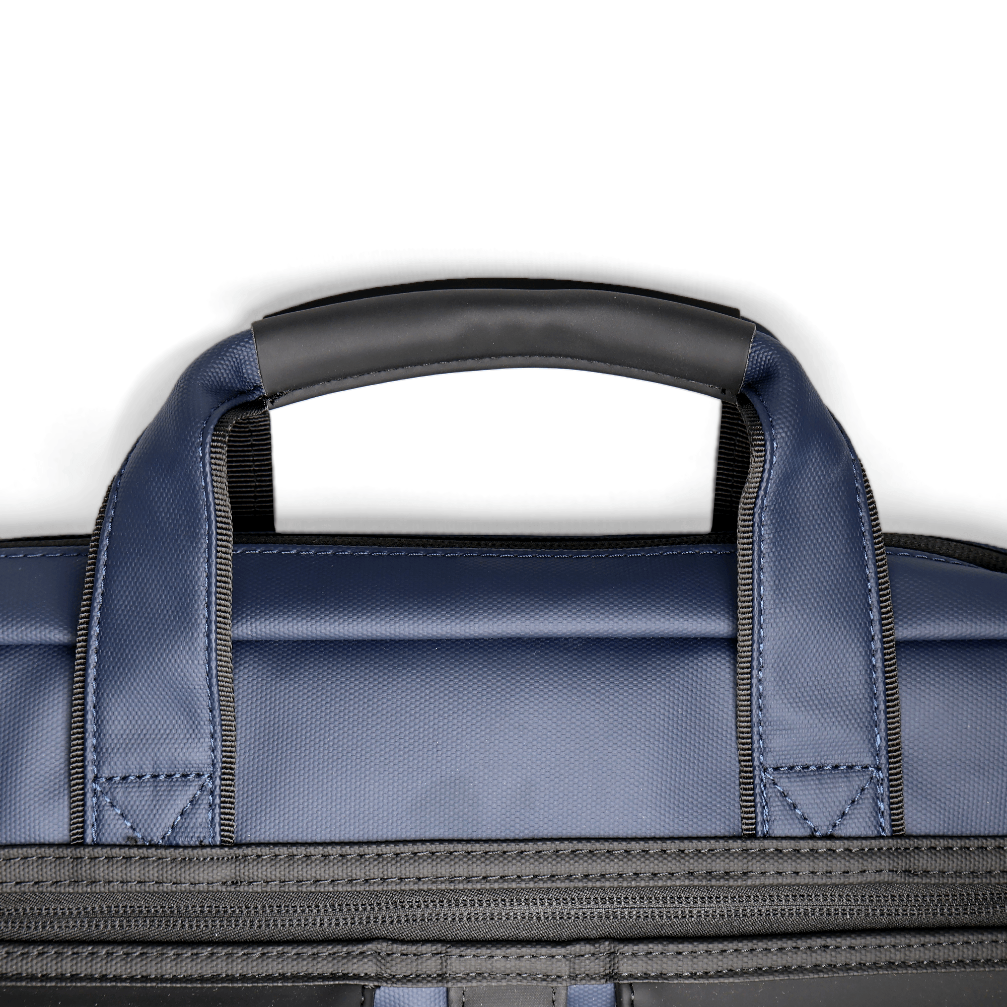 Zenpack Cargo Laptop Messenger Bag X Briefcase - DUAL USB with Type-C Port for Fast-Charging for Laptops up to 15.6 inches (Osaka Blue) - OKAMI