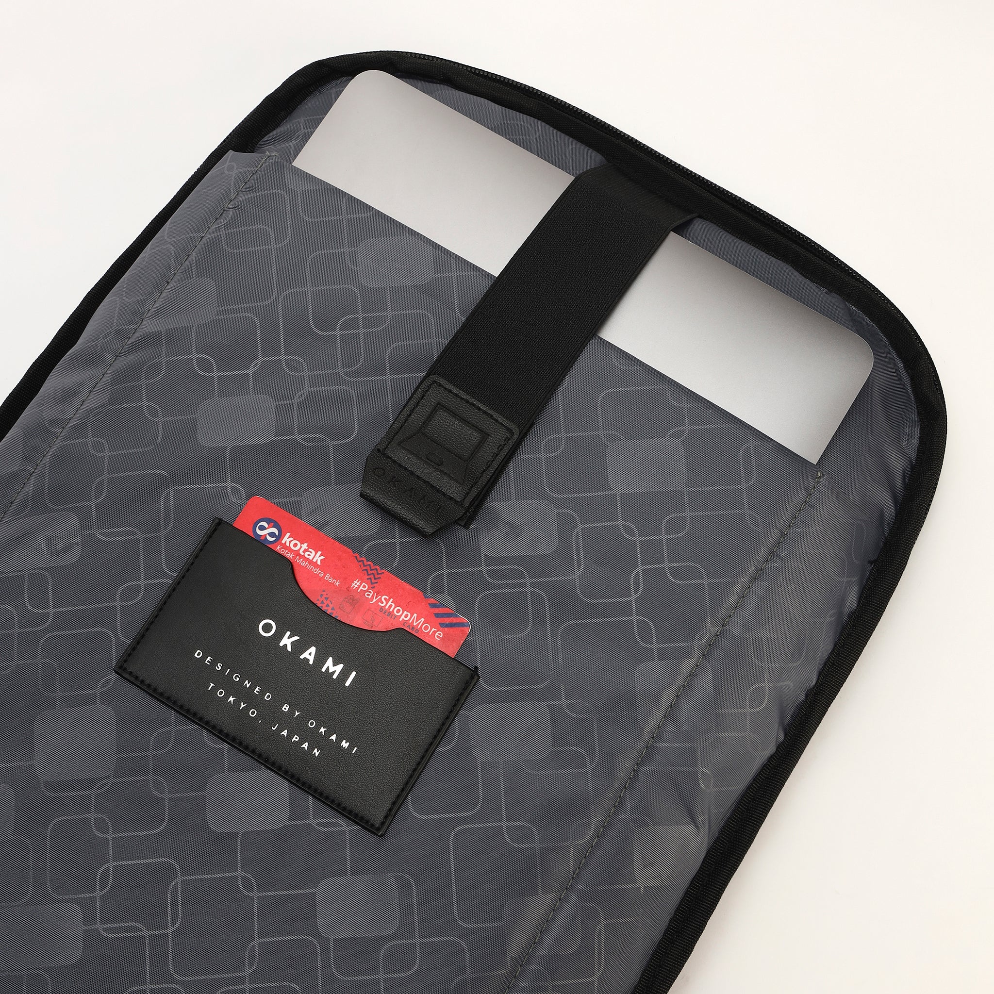 GoPack Classic Anti-Theft Laptop Backpack for Laptops up to 15.6 inches with Tech Organizer (Blue)