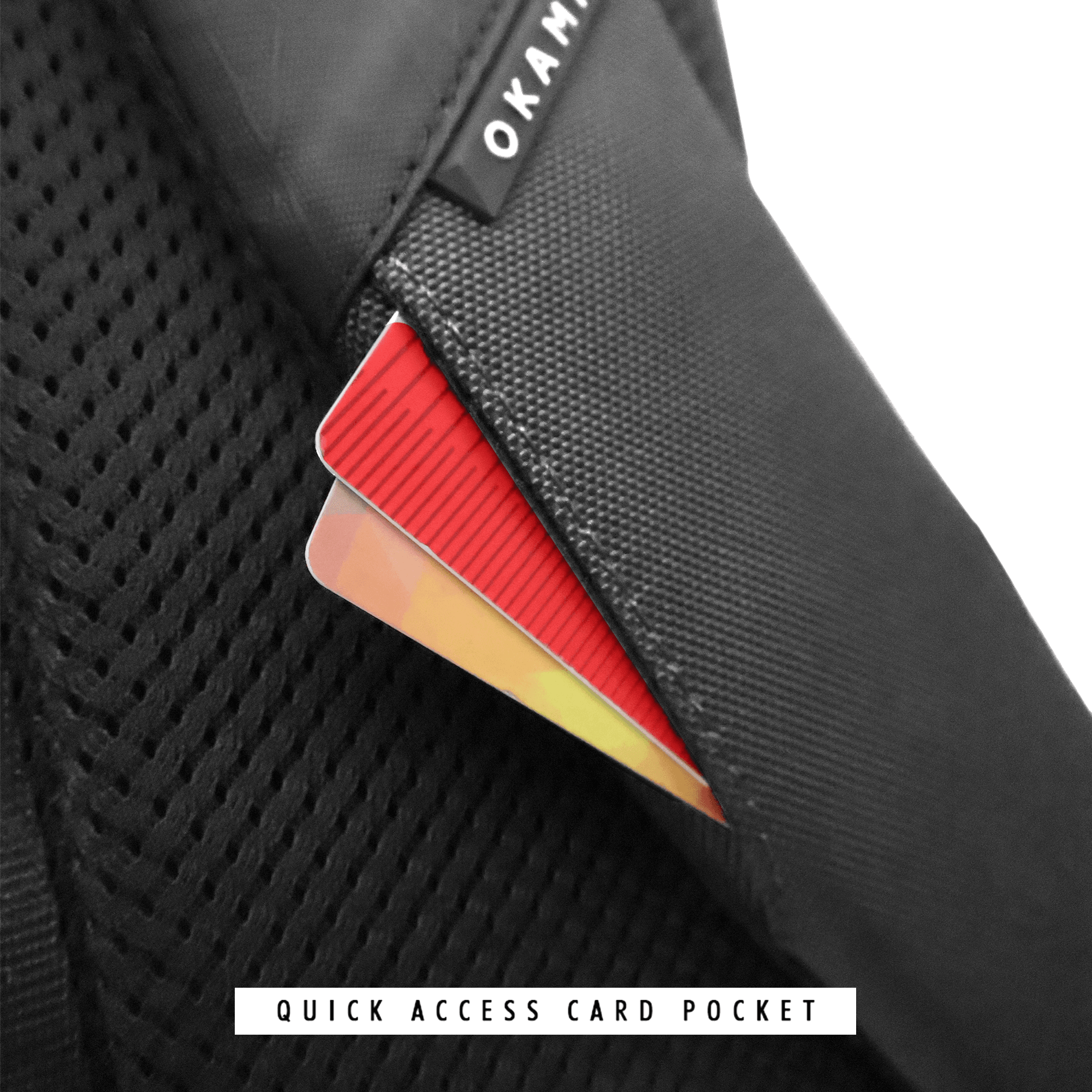 Nomad Laptop Backpack for Laptops up to 15.6" with Integrated Dual USB PD 3.0 Type-C Fast-Charging Upto 35 Watts (Black) - OKAMI
