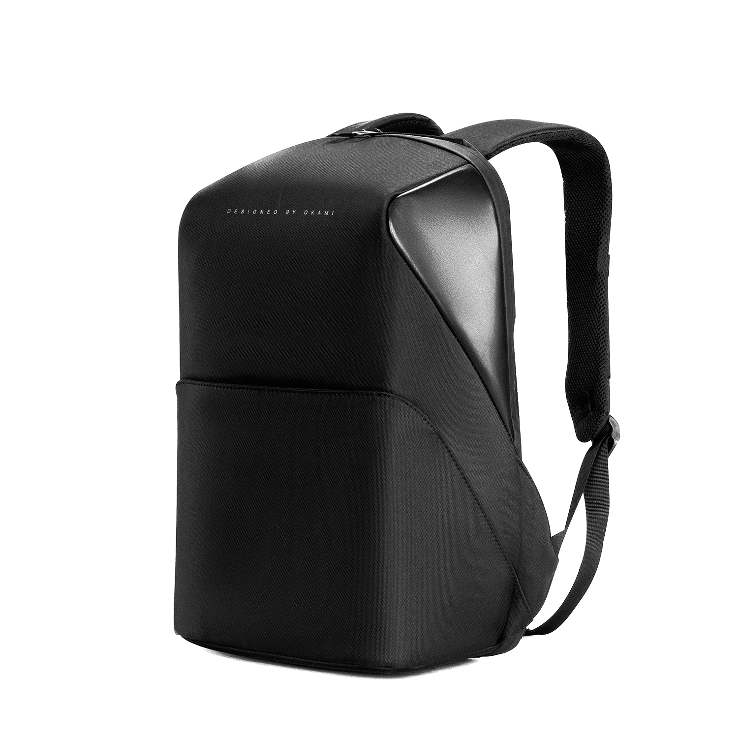 GoPack Classic Anti-Theft Laptop Backpack for Laptops up to 15.6 inches with Tech Organizer (Black) - OKAMI