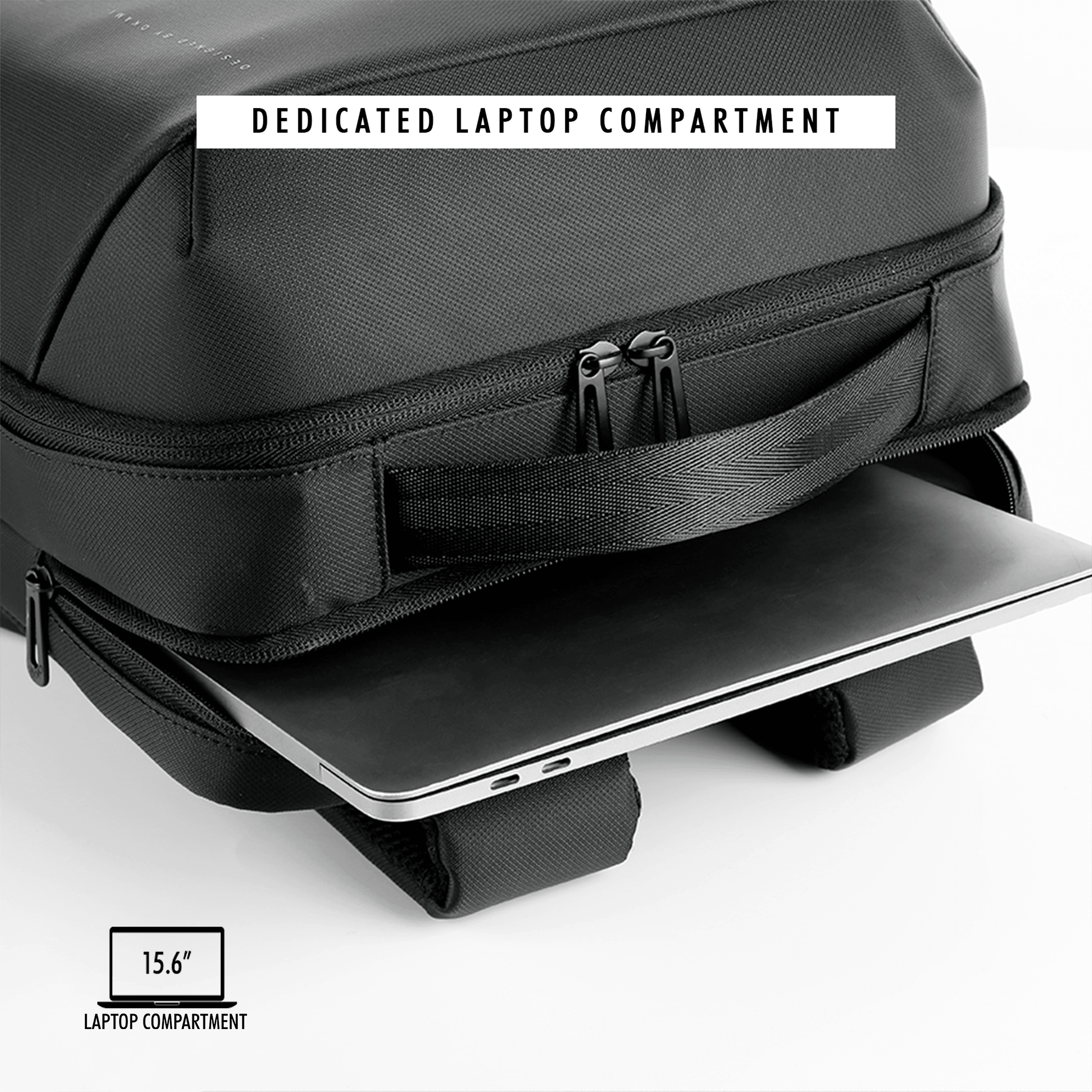 GoPack 'City' USB Laptop Backpack with USB Fast-Charging - OKAMI