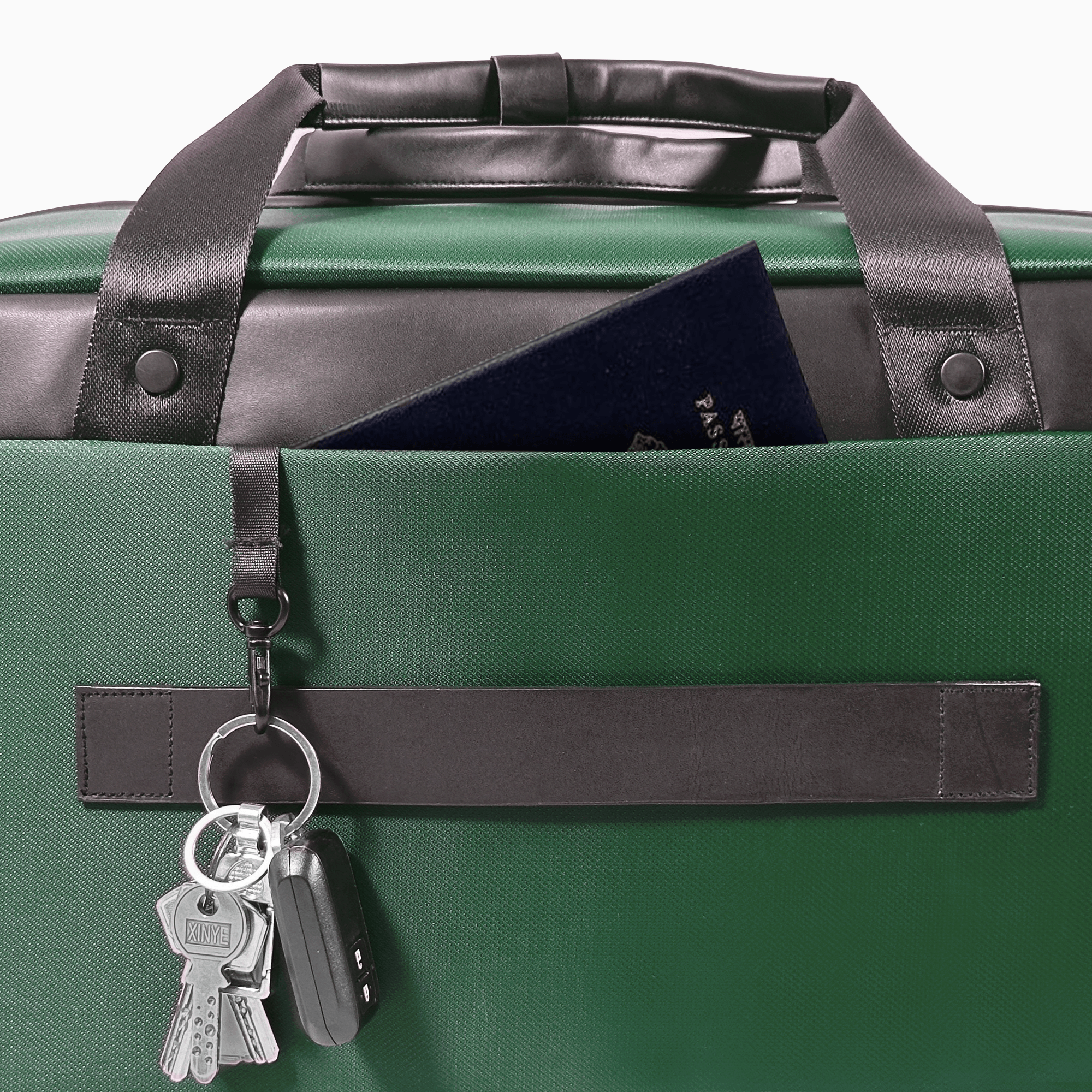 Omnipack Duffle Bag 35 Litres| Gym and Travel Bag with Detachable Strap | Weekender Travel Bag with Built-In Laptop and Tablet Compartment | Cabin Bag with Trolley Sleeve (Kobe Green) - OKAMI