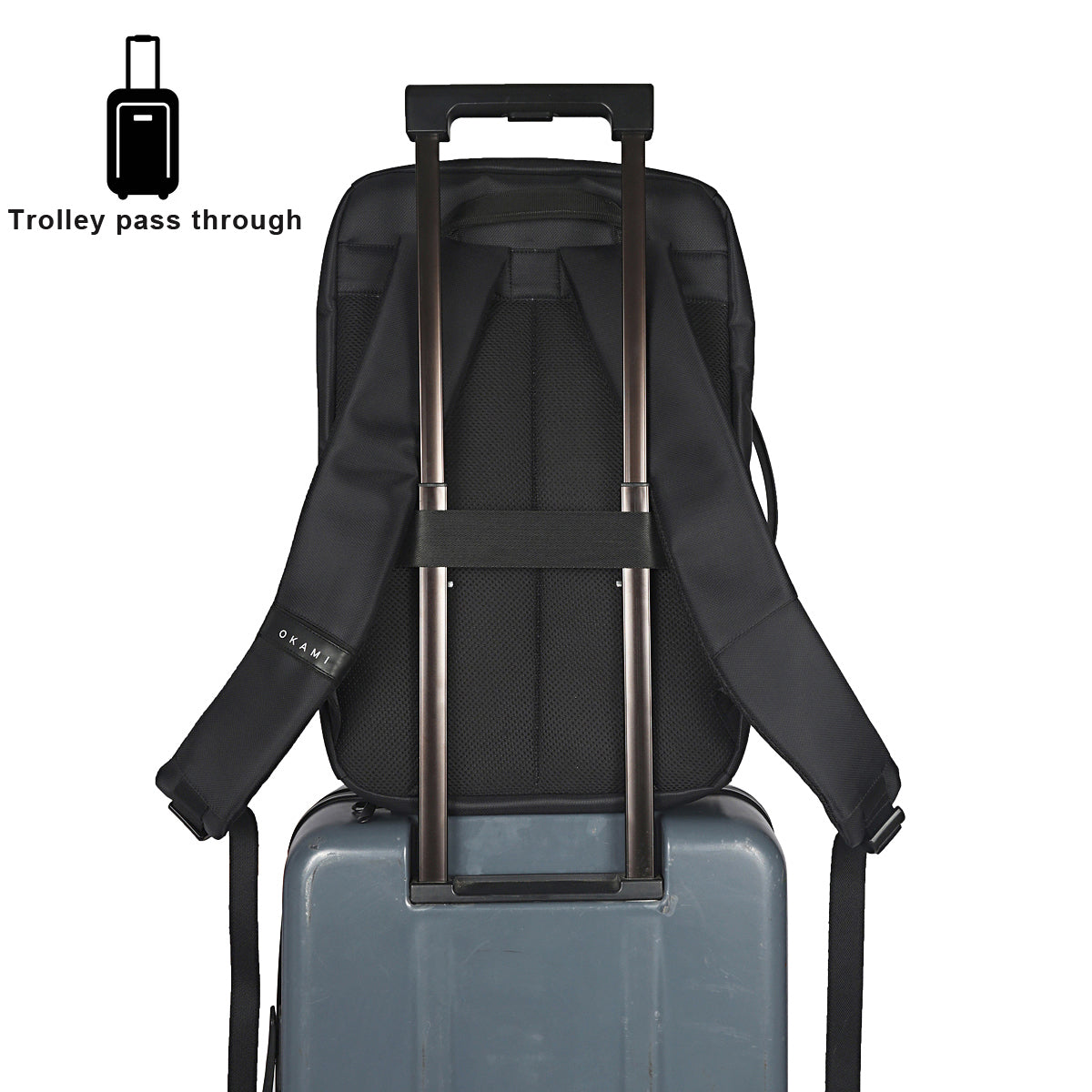 Overnighter Laptop Backpack – 30L Travel-Ready, Water-Resistant, USB Charging, Fits 15.6" Laptops