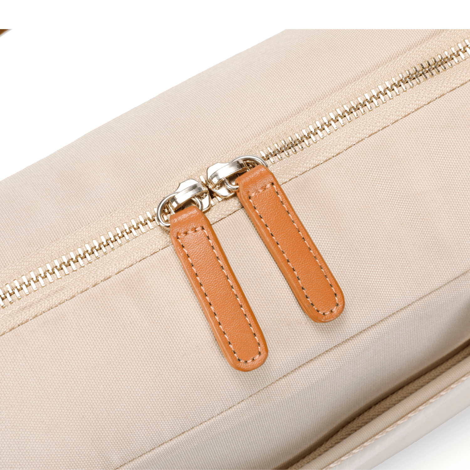 ZenPack LITE Laptop Messenger Bag X Briefcase with USB Fast-Charging for Laptops up to 15.6 inches (Beige) - OKAMI