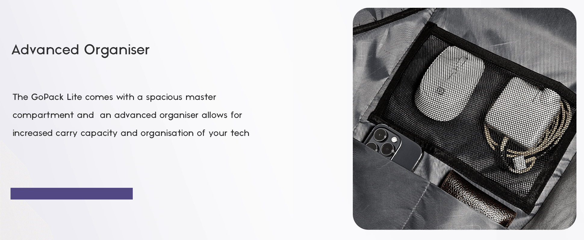 GoPack Classic Anti-Theft Laptop Backpack for Laptops up to 15.6 inches with Tech Organizer (Black) - OKAMI