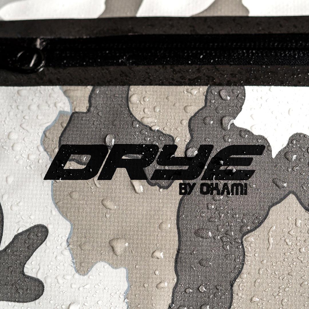 DRYE Stinger Waterproof Motorcycle Tail Bag 15 Litres (Arctic Camo) - OKAMI