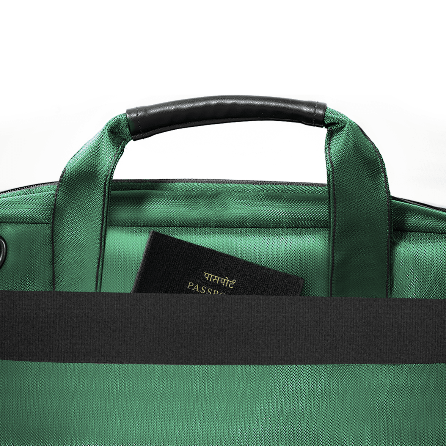 ZenPack Classic Laptop Messenger Bag X Briefcase for Laptops up to 15.6 inches with Advanced Organizer (Kobe Green) - OKAMI