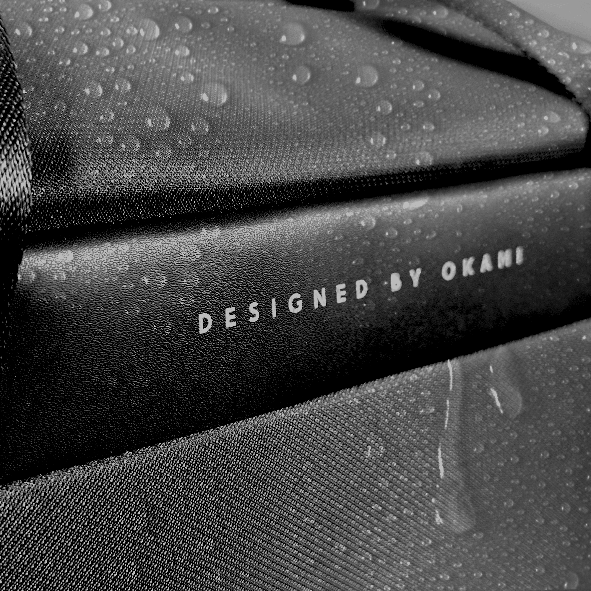 Omnipack Duffle Bag 35 Litres| Gym and Travel Bag with Detachable Strap | Weekender Travel Bag with Built-In Laptop and Tablet Compartment | Cabin Bag with Trolley Sleeve (Obsidian Black) - OKAMI