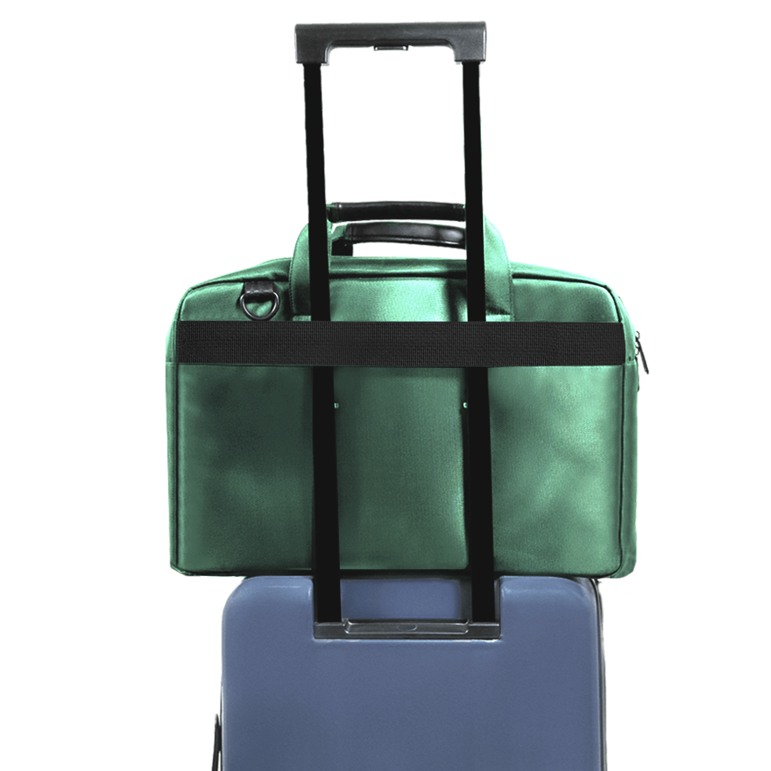 ZenPack Classic Laptop Messenger Bag X Briefcase for Laptops up to 15.6 inches with Advanced Organizer (Kobe Green) - OKAMI