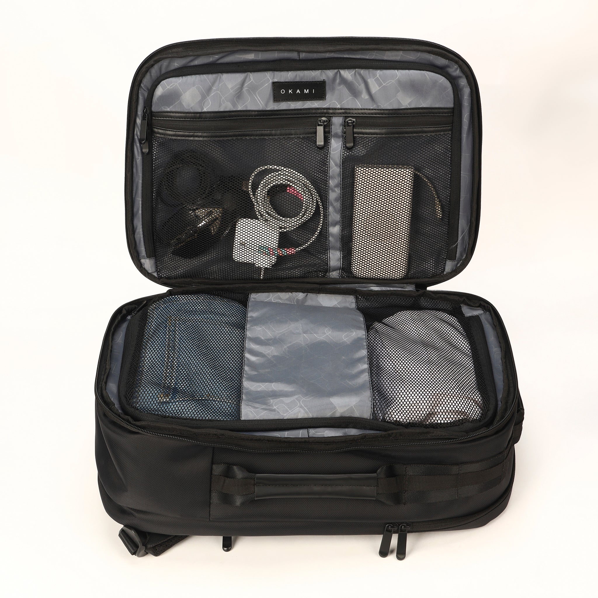 Overnighter Laptop Backpack – 30L Travel-Ready, Water-Resistant, USB Charging, Fits 15.6" Laptops