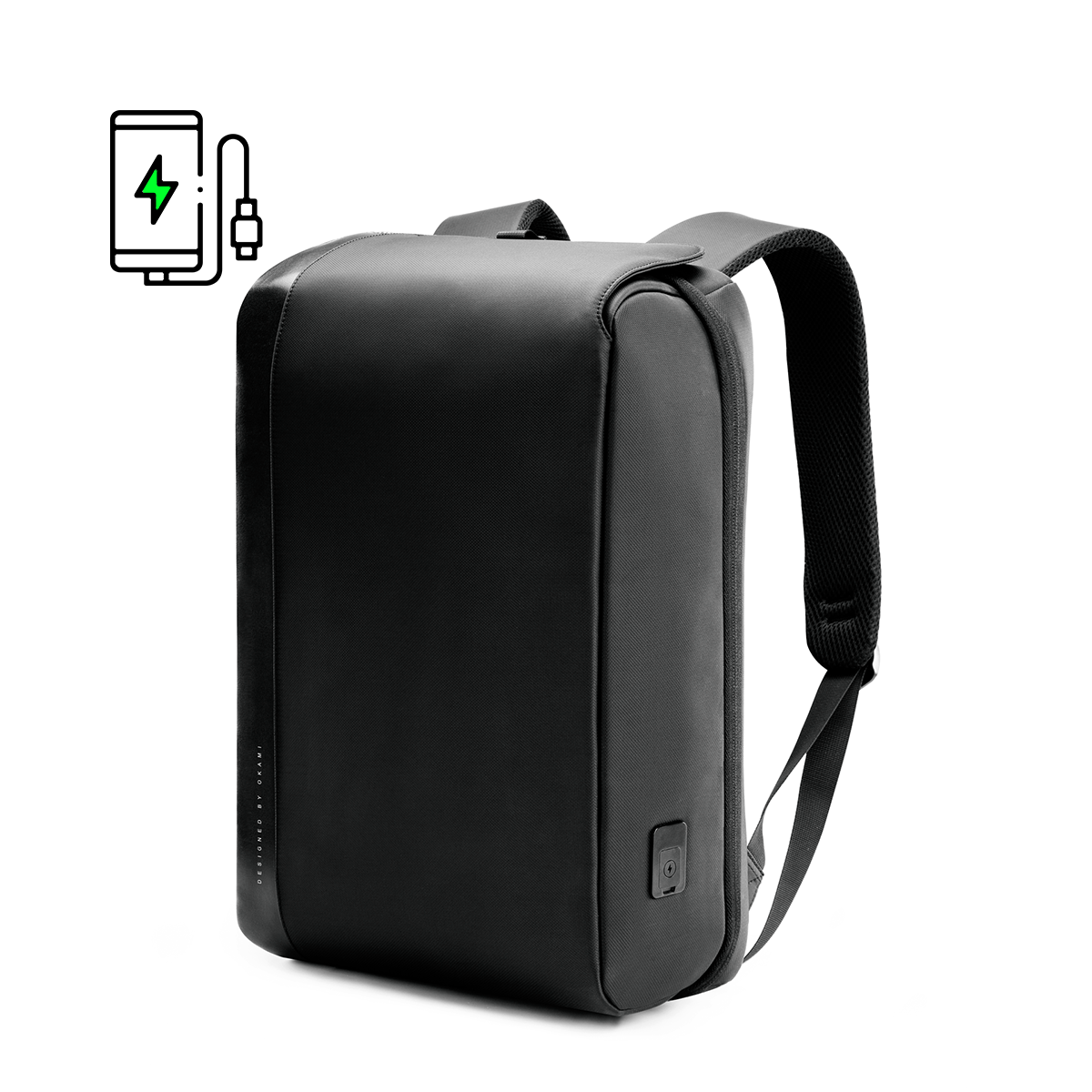 GoPack 'Switch' Hybrid Laptop Backpack with USB Fast-Charging