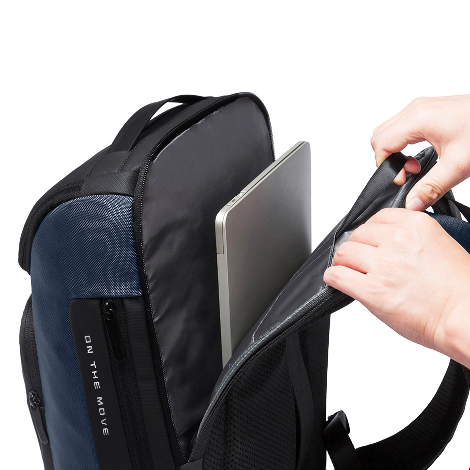 Nomad Laptop Backpack (Osaka Blue) with USB Fast-Charging