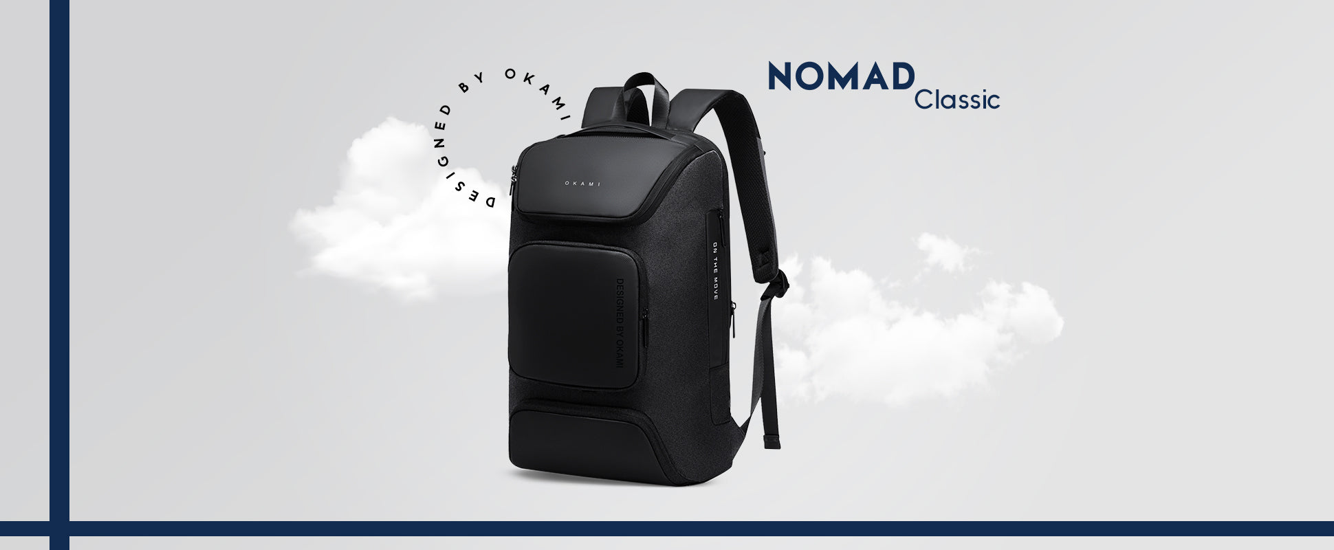 Nomad Classic Laptop Backpack for Laptops up to 15.6 inches with Smart