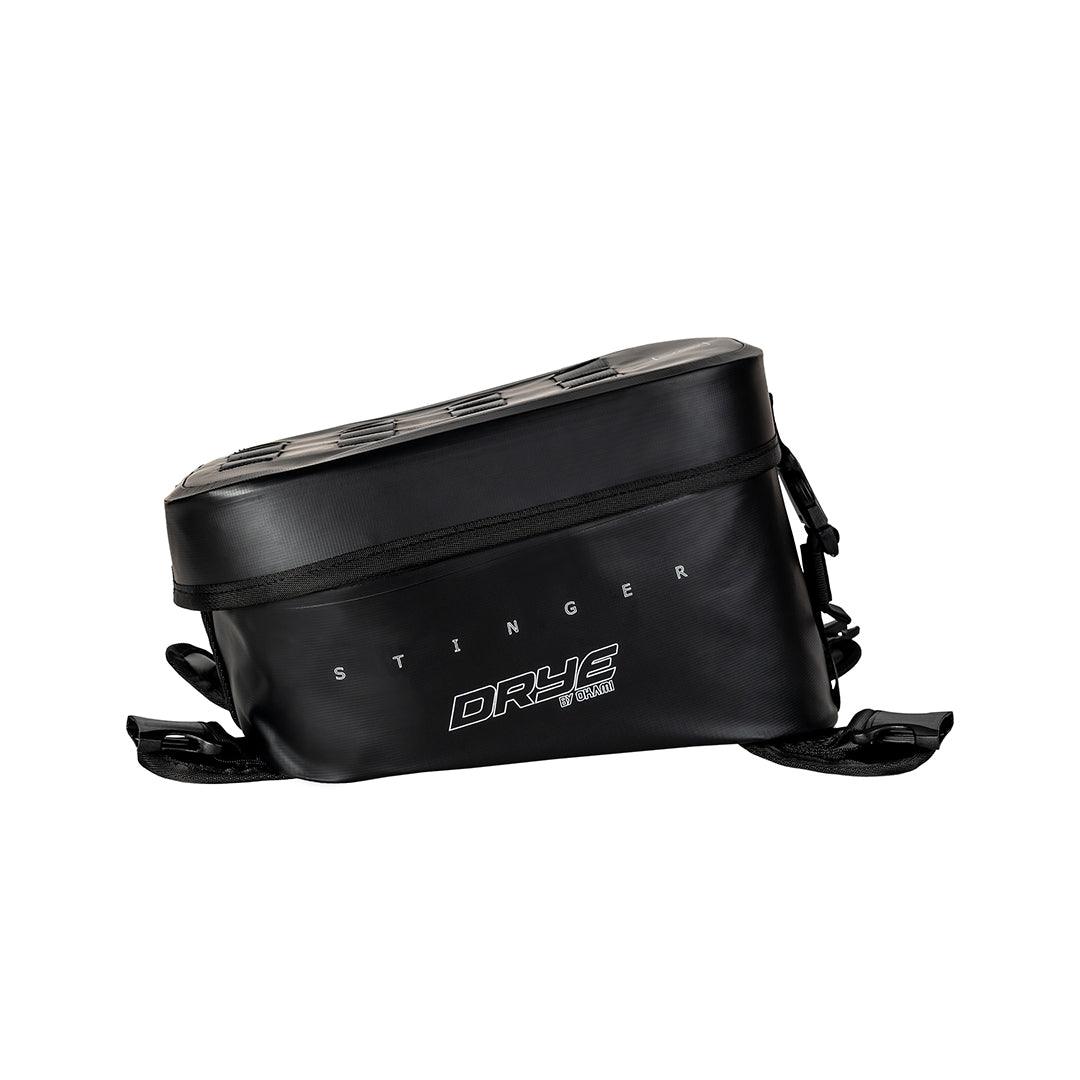 DRYE Stinger Waterproof Motorcycle Tank Bag 6 Litres (Black) - OKAMI