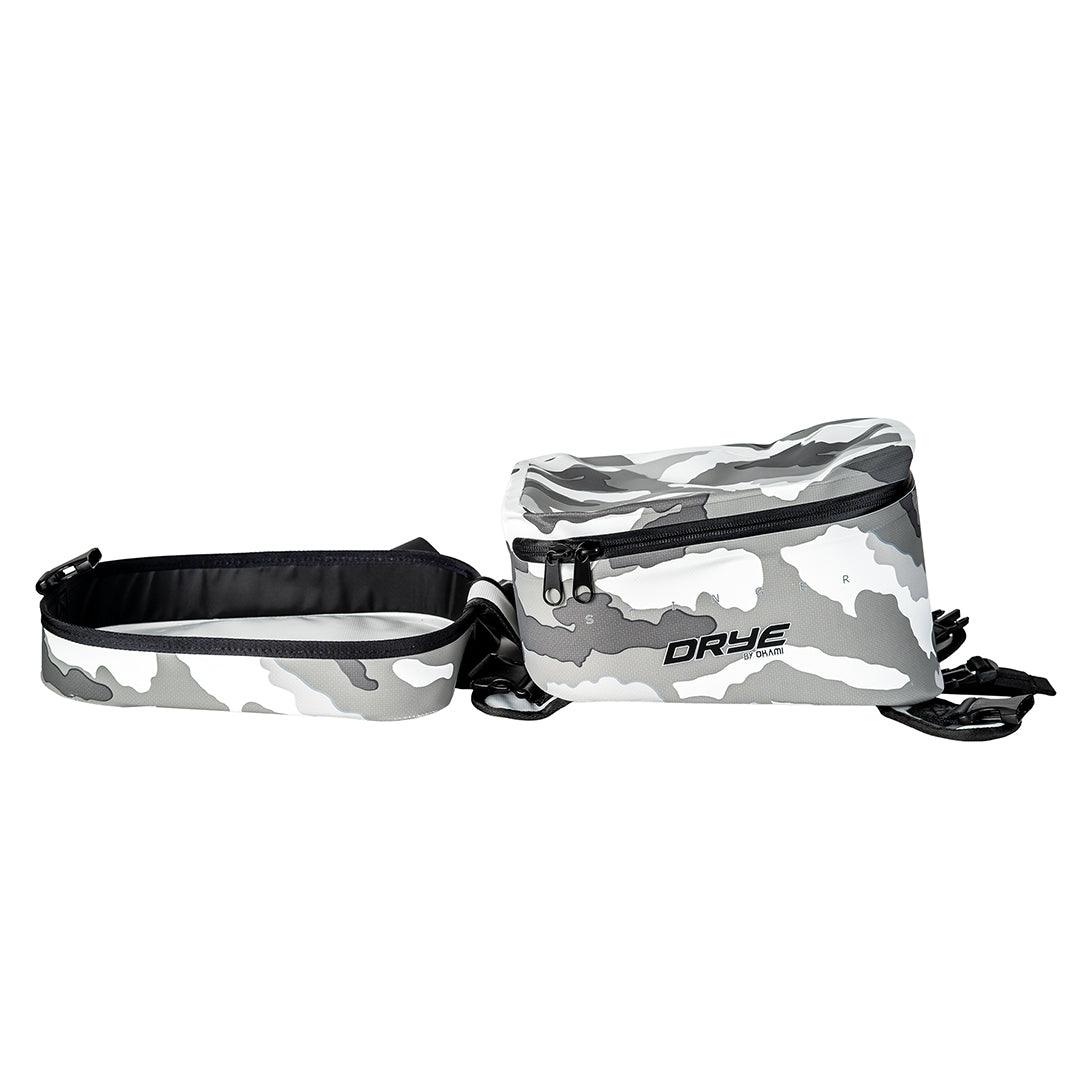 Stinger Waterproof Motorcycle Tank Bag 6 Litres (Arctic Camo) - OKAMI