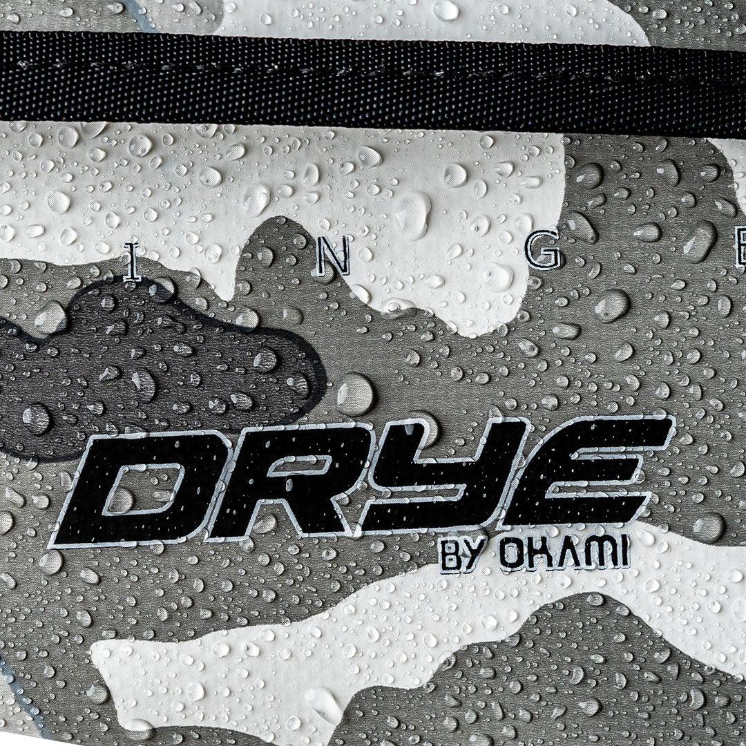 Stinger Waterproof Motorcycle Tank Bag 6 Litres (Arctic Camo) - OKAMI