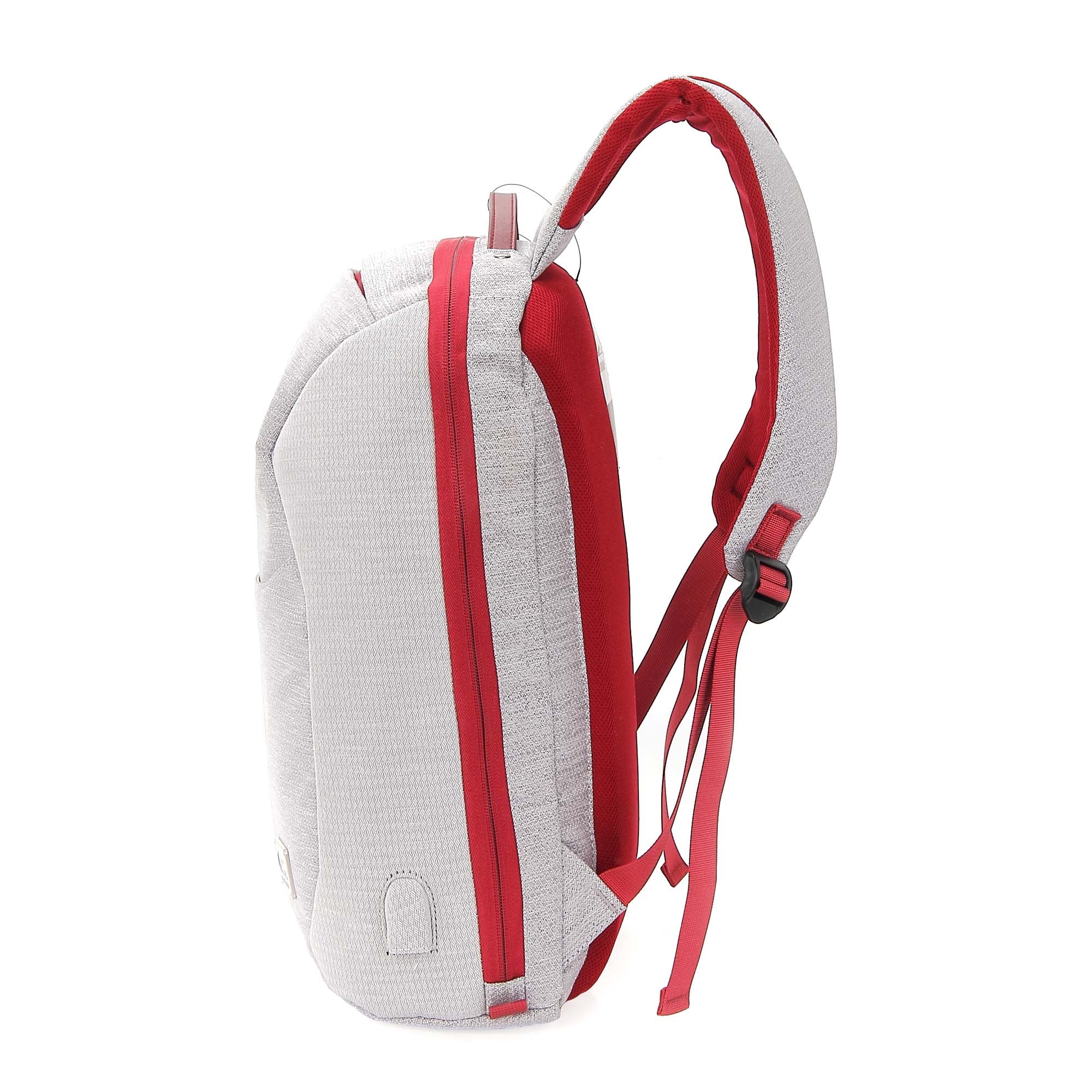 Urban Scarlet Laptop Backpack with USB Fast-Charging